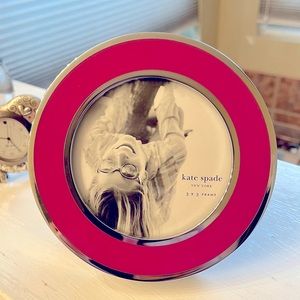 Kate Spade Hot Pink Picture Frame